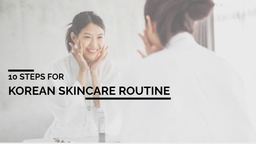 Korean skincare routine